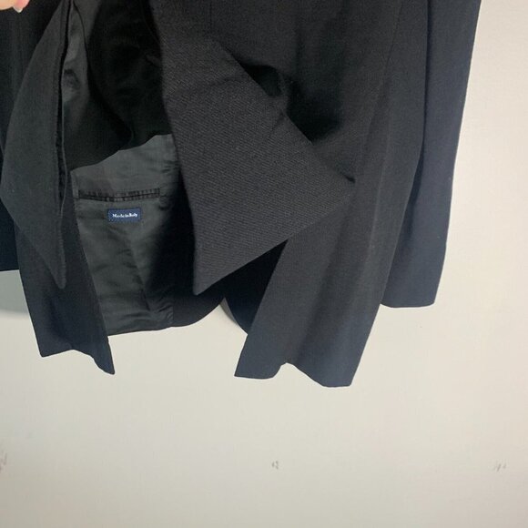 POLO RALPH LAUREN Corneliani VIRGIN WOOL BLAZER MADE IN ITALY Black Sz 42‎ MINT - Picture 13 of 14